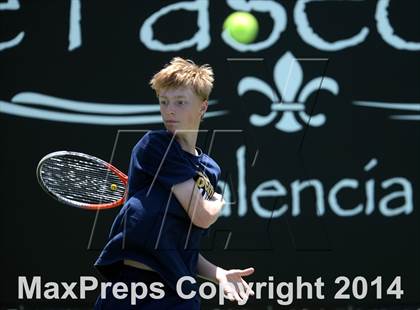 Thumbnail 1 in Foothill League Boys Tennis Championships photogallery.