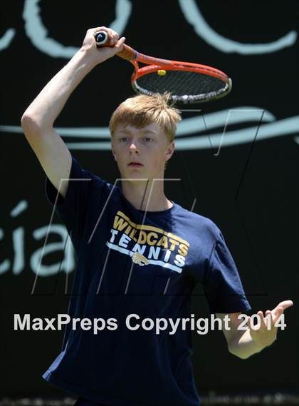 Thumbnail 3 in Foothill League Boys Tennis Championships photogallery.