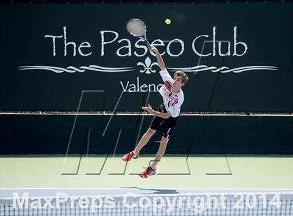Thumbnail 1 in Foothill League Boys Tennis Championships photogallery.