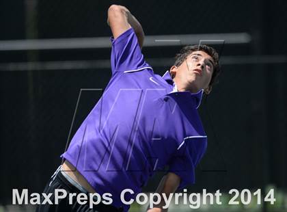 Thumbnail 1 in Foothill League Boys Tennis Championships photogallery.
