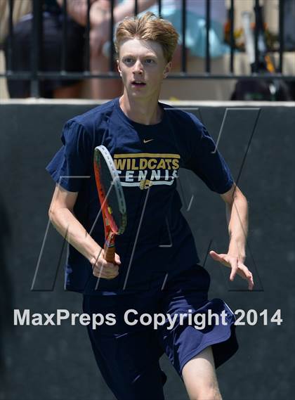 Thumbnail 1 in Foothill League Boys Tennis Championships photogallery.