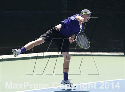 Thumbnail 2 in Foothill League Boys Tennis Championships photogallery.