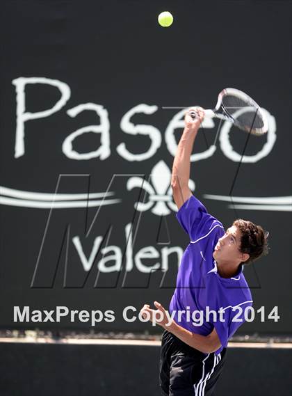 Thumbnail 1 in Foothill League Boys Tennis Championships photogallery.