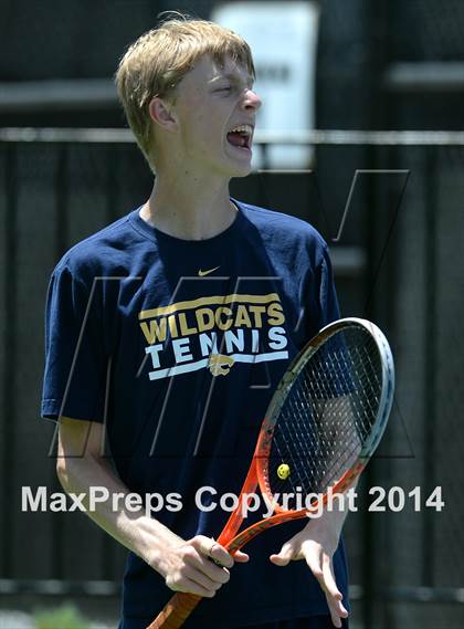 Thumbnail 2 in Foothill League Boys Tennis Championships photogallery.