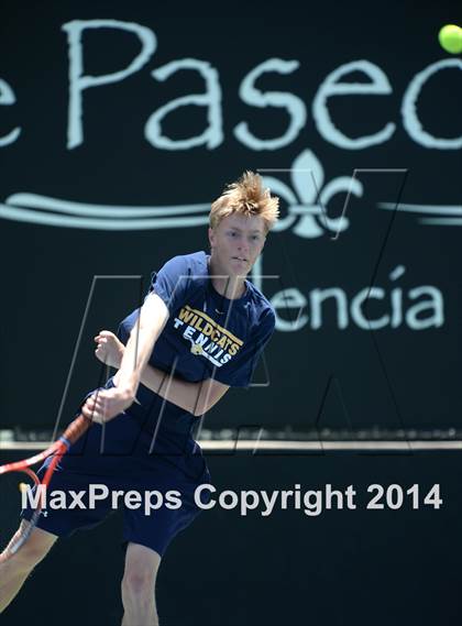 Thumbnail 1 in Foothill League Boys Tennis Championships photogallery.