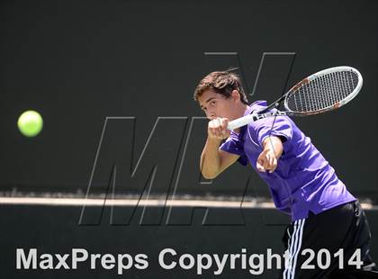Thumbnail 2 in Foothill League Boys Tennis Championships photogallery.
