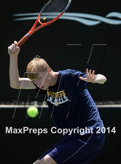 Thumbnail 2 in Foothill League Boys Tennis Championships photogallery.