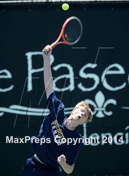 Thumbnail 3 in Foothill League Boys Tennis Championships photogallery.