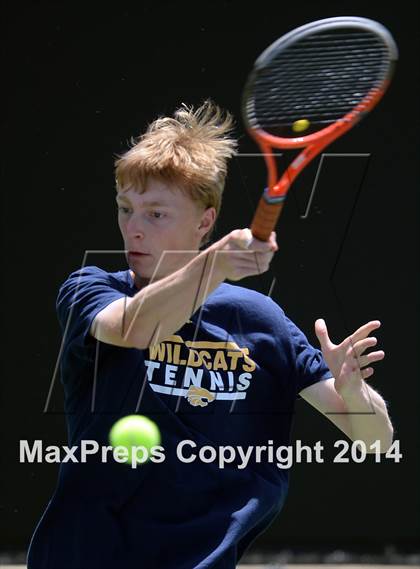 Thumbnail 1 in Foothill League Boys Tennis Championships photogallery.