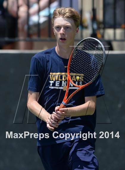 Thumbnail 3 in Foothill League Boys Tennis Championships photogallery.