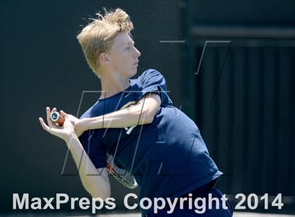 Thumbnail 2 in Foothill League Boys Tennis Championships photogallery.