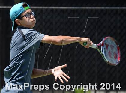 Thumbnail 1 in Foothill League Boys Tennis Championships photogallery.