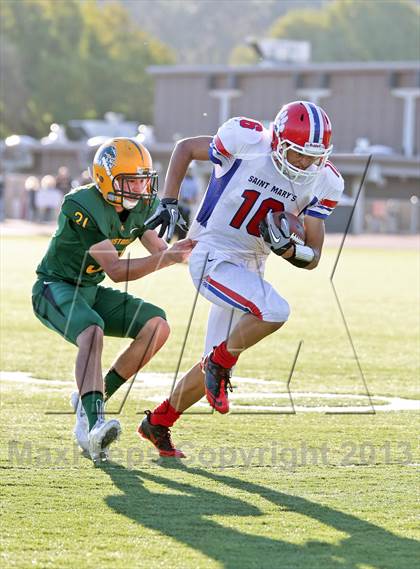 Thumbnail 2 in Saint Mary's vs. San Marin (CIF NCS D4 Playoff) photogallery.