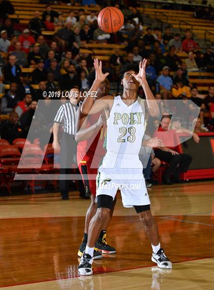 Thumbnail 3 in Long Beach Poly vs. Fairfax (Nike Extravaganza) photogallery.