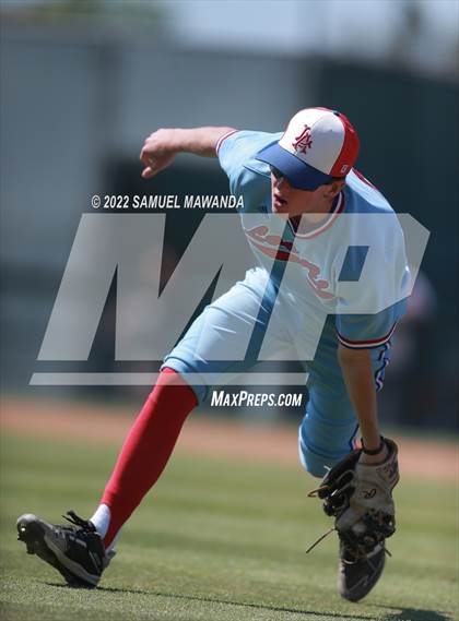 Thumbnail 2 in Los Alamitos @ Harvard-Westlake (CIF SS D1 First Round) photogallery.