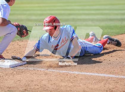 Thumbnail 1 in Los Alamitos @ Harvard-Westlake (CIF SS D1 First Round) photogallery.