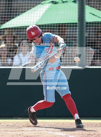 Thumbnail 3 in Los Alamitos @ Harvard-Westlake (CIF SS D1 First Round) photogallery.