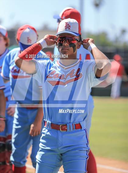 Thumbnail 2 in Los Alamitos @ Harvard-Westlake (CIF SS D1 First Round) photogallery.