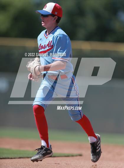 Thumbnail 2 in Los Alamitos @ Harvard-Westlake (CIF SS D1 First Round) photogallery.