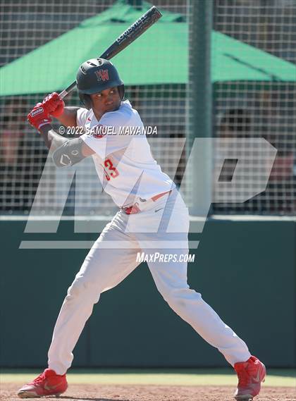 Thumbnail 3 in Los Alamitos @ Harvard-Westlake (CIF SS D1 First Round) photogallery.