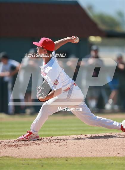 Thumbnail 1 in Los Alamitos @ Harvard-Westlake (CIF SS D1 First Round) photogallery.