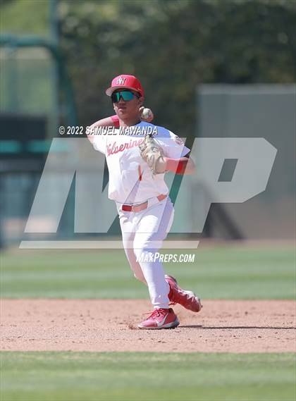 Thumbnail 3 in Los Alamitos @ Harvard-Westlake (CIF SS D1 First Round) photogallery.