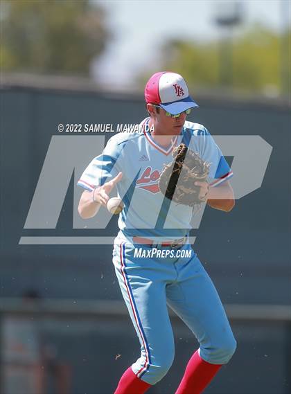 Thumbnail 2 in Los Alamitos @ Harvard-Westlake (CIF SS D1 First Round) photogallery.