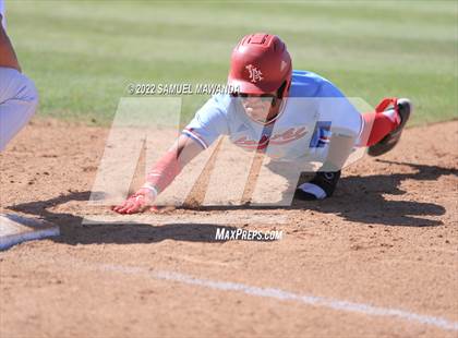 Thumbnail 3 in Los Alamitos @ Harvard-Westlake (CIF SS D1 First Round) photogallery.