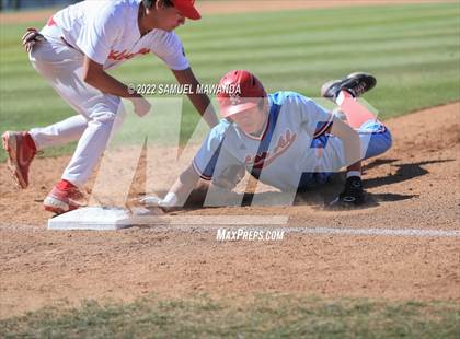 Thumbnail 3 in Los Alamitos @ Harvard-Westlake (CIF SS D1 First Round) photogallery.