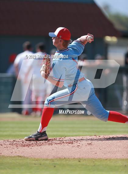 Thumbnail 1 in Los Alamitos @ Harvard-Westlake (CIF SS D1 First Round) photogallery.