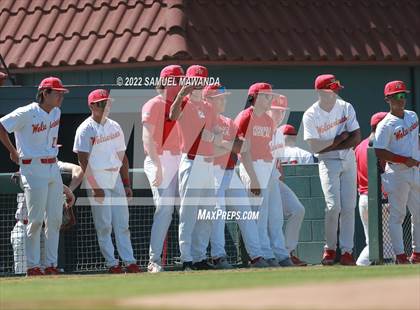 Thumbnail 3 in Los Alamitos @ Harvard-Westlake (CIF SS D1 First Round) photogallery.