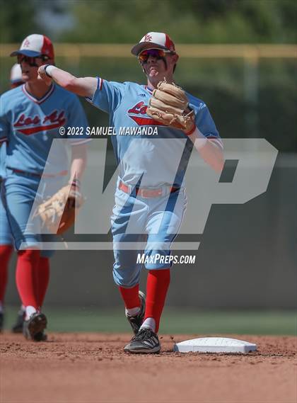 Thumbnail 1 in Los Alamitos @ Harvard-Westlake (CIF SS D1 First Round) photogallery.