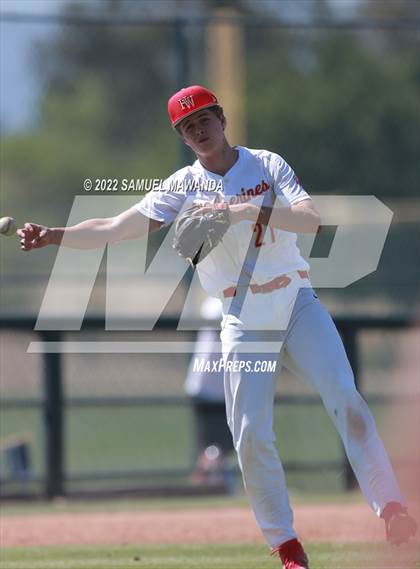 Thumbnail 3 in Los Alamitos @ Harvard-Westlake (CIF SS D1 First Round) photogallery.