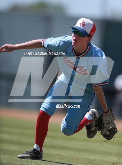 Thumbnail 3 in Los Alamitos @ Harvard-Westlake (CIF SS D1 First Round) photogallery.