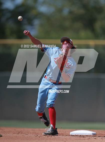 Thumbnail 3 in Los Alamitos @ Harvard-Westlake (CIF SS D1 First Round) photogallery.
