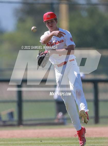 Thumbnail 1 in Los Alamitos @ Harvard-Westlake (CIF SS D1 First Round) photogallery.