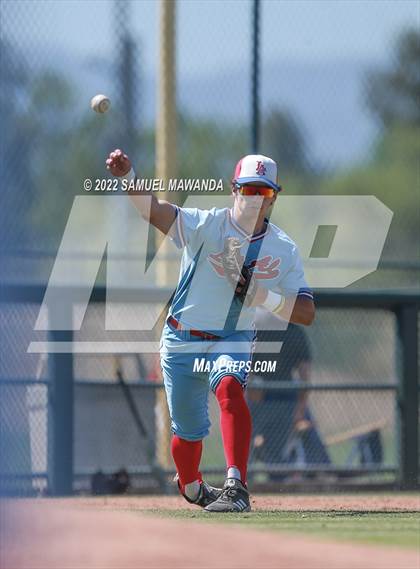 Thumbnail 2 in Los Alamitos @ Harvard-Westlake (CIF SS D1 First Round) photogallery.