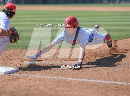 Thumbnail 1 in Los Alamitos @ Harvard-Westlake (CIF SS D1 First Round) photogallery.