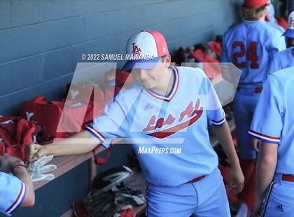 Thumbnail 2 in Los Alamitos @ Harvard-Westlake (CIF SS D1 First Round) photogallery.