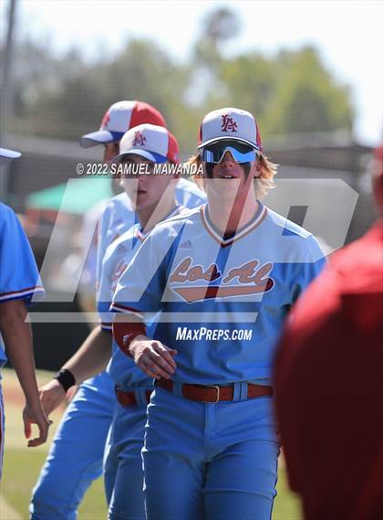 Thumbnail 3 in Los Alamitos @ Harvard-Westlake (CIF SS D1 First Round) photogallery.