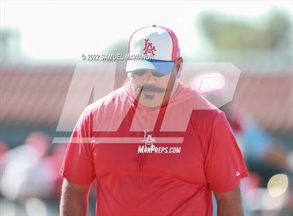 Thumbnail 1 in Los Alamitos @ Harvard-Westlake (CIF SS D1 First Round) photogallery.