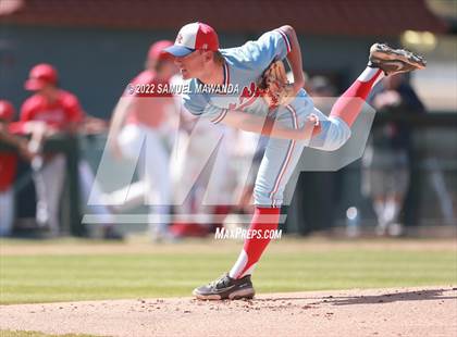 Thumbnail 3 in Los Alamitos @ Harvard-Westlake (CIF SS D1 First Round) photogallery.