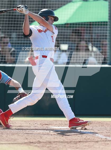 Thumbnail 1 in Los Alamitos @ Harvard-Westlake (CIF SS D1 First Round) photogallery.