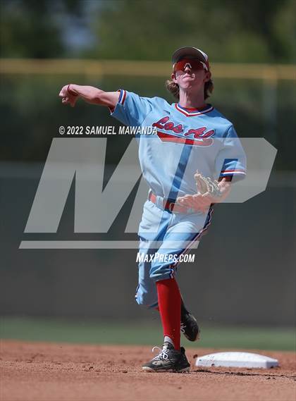 Thumbnail 2 in Los Alamitos @ Harvard-Westlake (CIF SS D1 First Round) photogallery.
