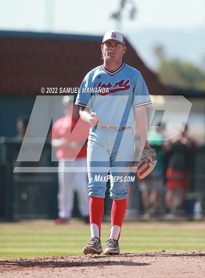 Thumbnail 3 in Los Alamitos @ Harvard-Westlake (CIF SS D1 First Round) photogallery.
