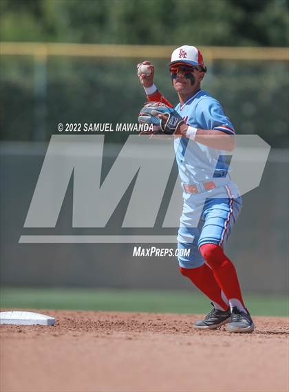 Thumbnail 1 in Los Alamitos @ Harvard-Westlake (CIF SS D1 First Round) photogallery.