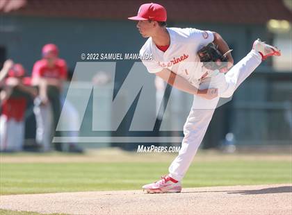 Thumbnail 3 in Los Alamitos @ Harvard-Westlake (CIF SS D1 First Round) photogallery.