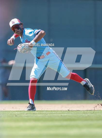 Thumbnail 3 in Los Alamitos @ Harvard-Westlake (CIF SS D1 First Round) photogallery.