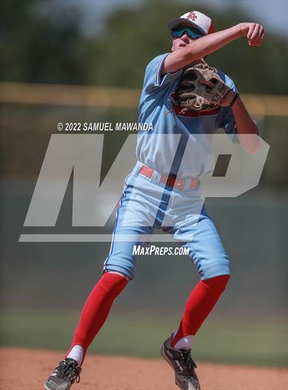 Thumbnail 2 in Los Alamitos @ Harvard-Westlake (CIF SS D1 First Round) photogallery.