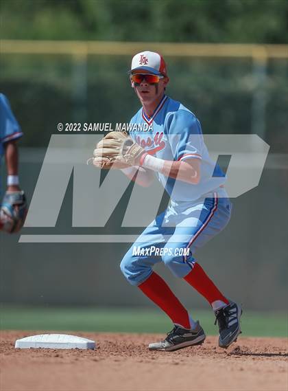 Thumbnail 1 in Los Alamitos @ Harvard-Westlake (CIF SS D1 First Round) photogallery.